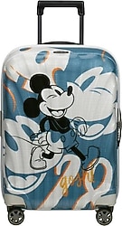Samsonite C-Lite Disney Spinner 144379-A675 Mavi Polipropilen Kabin Boy Valiz