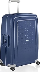 Samsonite S'Cure Polipropilen Lacivert Orta Boy Valiz