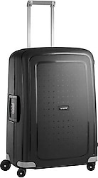 Samsonite S'Cure Polipropilen Siyah Orta Boy Valiz