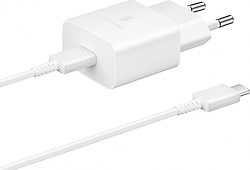 Samsung EP-T1510XWEGWW 15 W Beyaz Type-C Kablolu Hızlı Şarj Aleti