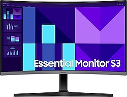 Samsung Essential S3 S39GD LS27D390GAUXUF 27" 4 ms Full Hd Curved 100 Hz Monitör