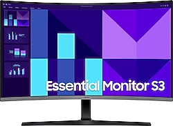Samsung Essential S3 LS32D392GAMXUE 32" 4 ms Full HD Curved 100 Hz Monitör