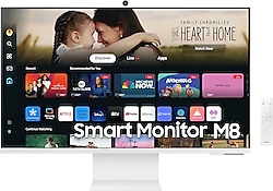 Samsung M8 LS32DM801UUXUF 32" 4 ms 4K Pivot 60 Hz Monitör