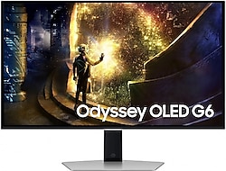 Samsung Odyssey OLED G6 LS27DG612SUXUF 27" 0.03 ms 2K Pivot 240 Hz OLED Oyuncu Monitörü
