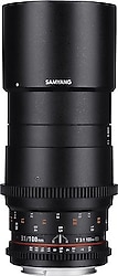 Samyang 100mm T3.1 VDSLR ED UMC Full Frame Macro Cine Lens