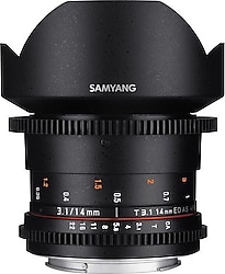 Samyang 14mm T3.1 VDSLR ED AS IF UMC II Full Frame Cine Lens