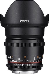 Samyang 16mm T2.2 VDSLR ED AS UMC CS II Krop Cine Lens