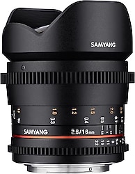 Samyang 16mm T2.6 ED AS UMC Cine Sony Lens
