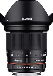 Samyang 20mm f/1.8 ED AS UMC Lens Sony