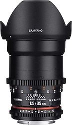Samyang 35mm T1.5 VDSLR AS UMC II Full Frame Cine Lens