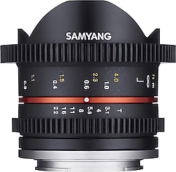 Samyang 8mm T3.1 UMC Fisheye II Krop Cine Lens