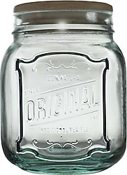 San Miguel Original 1.1 lt Ahşap Kapaklı Kavanoz