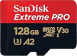 Sandisk SDSQXCD-128G-GN6MA Extreme Pro Micro SDXC 128GB SD Memory Card at  The Good Guys