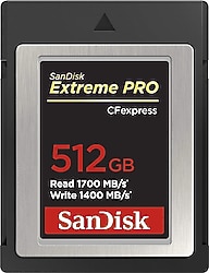 SanDisk Extreme Pro SDCFE-512G-GN4NN CFexpress Type-B 512 GB Hafıza Kartı