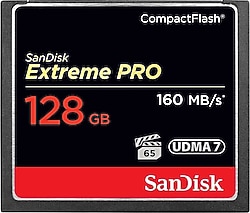 SanDisk Extreme Pro Compact Flash SDCFXPS-128G-X46 UDMA 7 128 GB Hafıza Kart