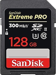 SanDisk Extreme Pro SDSDXDK-128G-GN4IN Class 10 UHS-II U3 V90 128 GB Hafıza Kartı