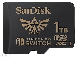 SanDisk Nintendo Switch SDSQXAO-1T00-GN6ZN UHS-I 1 TB Micro SD Kart