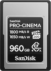 SanDisk PRO-CINEMA SDCFEA-960G-GN4NN CFexpress Type-A 8K 960 GB Hafıza Kartı