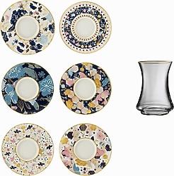 Sandro Moreno 1453 Potpuri Gold 12 Parça 6 Kişilik Çay Seti