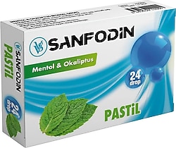 Sanfodin Sanfodin C Vitamin Mentol 24'lü Pastil