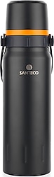 Santeco Geilo Siyah 1.2 lt Çelik Termos