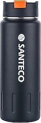 Santeco Kotka Siyah 710 ml Çelik Termos