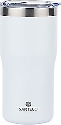 Santeco Nora Beyaz 500 ml Çelik Termos