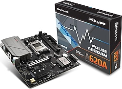 Sapphire Pulse A620AM 52118-03-40G AMD AM5 DDR5 Micro ATX Anakart
