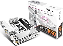 Sapphire Pure B850M Wi-Fi 52123-02-40G AMD AM5 DDR5 Micro ATX Anakart
