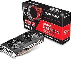 Sapphire Radeon RX 6700 11321-03-20G 160 Bit GDDR6 10 GB Ekran Kartı