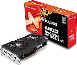 Sapphire RX 9060 XT Pulse OC 11350-04-20G 128 Bit GDDR6 8 GB Ekran Kartı