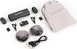 Saramonic Air SE 01 Type-C 2 Kişilik Kablosuz El ve Yaka Mikrofonu