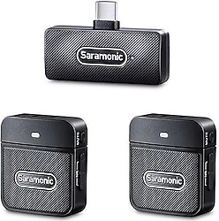 Saramonic Blink 100 B6 USB-C 2'li Kablosuz Yaka Mikrofonu