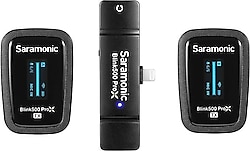 Saramonic Blink 500 ProX B4 2'li Kablosuz Yaka Mikrofonu