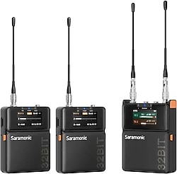 Saramonic K9 Digital Duo UHF 2'li Kablosuz Yaka Mikrofonu