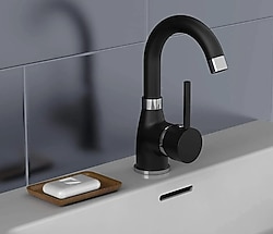 Sardıcı 1040-1023 Mat Siyah Lavabo Bataryası
