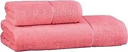 Sarev Soho Pembe 90x150 cm Pamuk Banyo Havlusu