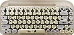 Saywin SW-05 Krem TKL Kablosuz Klavye