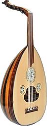 Saz LS200 Türk Abanoz-Zeytin Ud