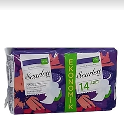 Scarlett Ultra Gece Ekonomik 14'lü Hijyenik Ped