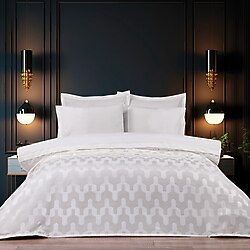 Schafer Home Scala Şönil Krem 7 Parça Çift Kişilik Yatak Örtüsü Seti