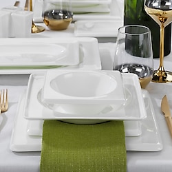 Schafer Blanc Bone 60 Parça Yemek Takımı