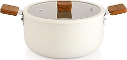 Schafer Ceramoni 24 cm Seramik Derin Tencere