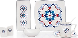 Schafer Day Mavi 32 Parça Kahvaltı Takımı