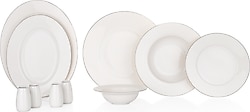 Schafer Endless Platin01 56 Parça 12 Kişilik Yemek Takımı