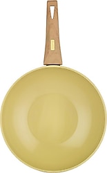 Schafer Fiesta Yeşil 28 cm Seramik Wok Tava