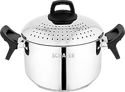 Schafer Gurme Süzgeçli 22 cm Makarna Tenceresi