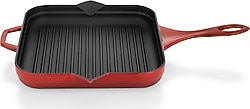 Schafer Guss Chef Kare 28 cm Döküm Izgara Tavası