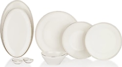 Schafer Luna Platin02 56 Parça Yemek Takımı