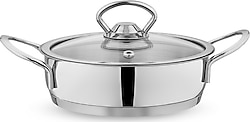 Schafer Micro 16 cm Mini Basık Çelik Tencere